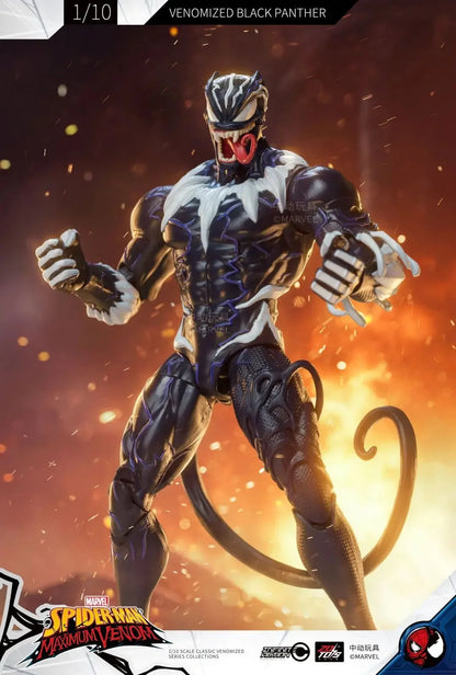 ZD 1/10 Marvel Legends Action Figures – Venom, Spider-Man, Iron Man, Thanos, Captain America, Black Panther Toy