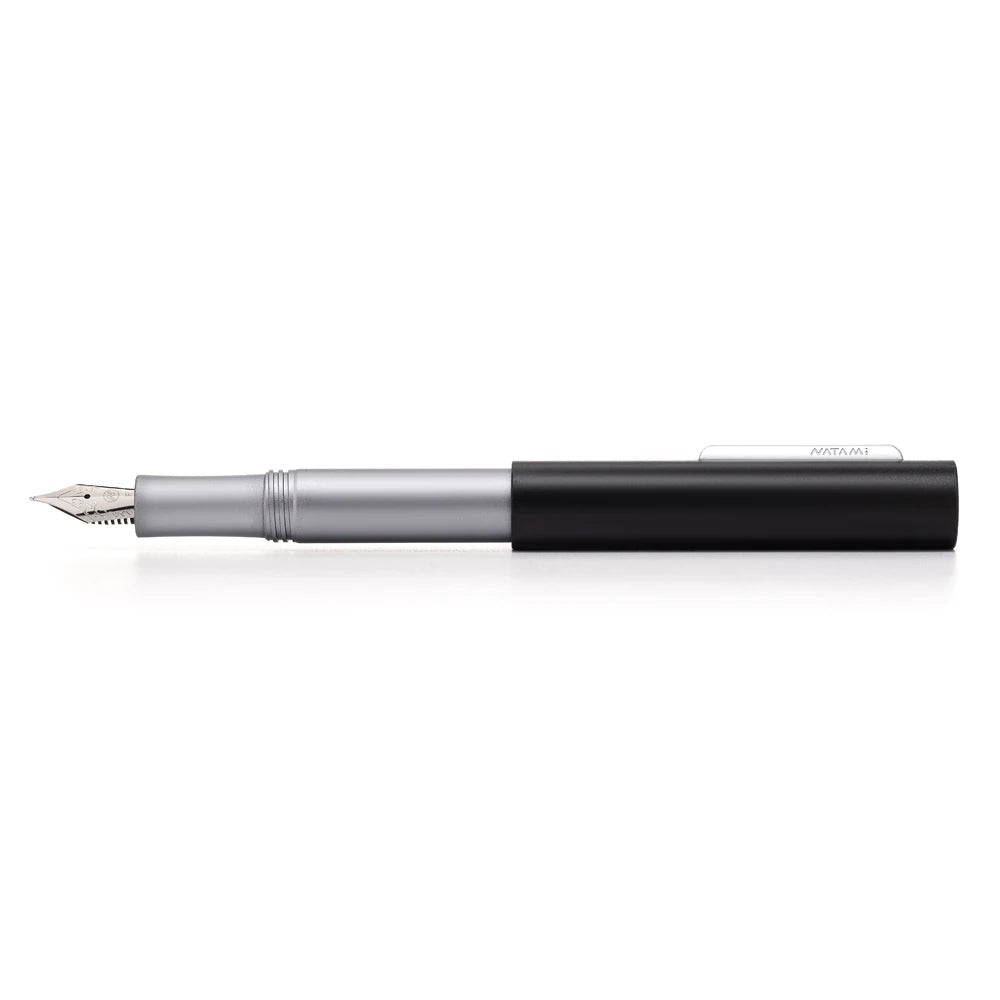 Natamifountain Pen with Fine Metal Nib - Smooth Writing Ink Pen for Office, School & Signatures
