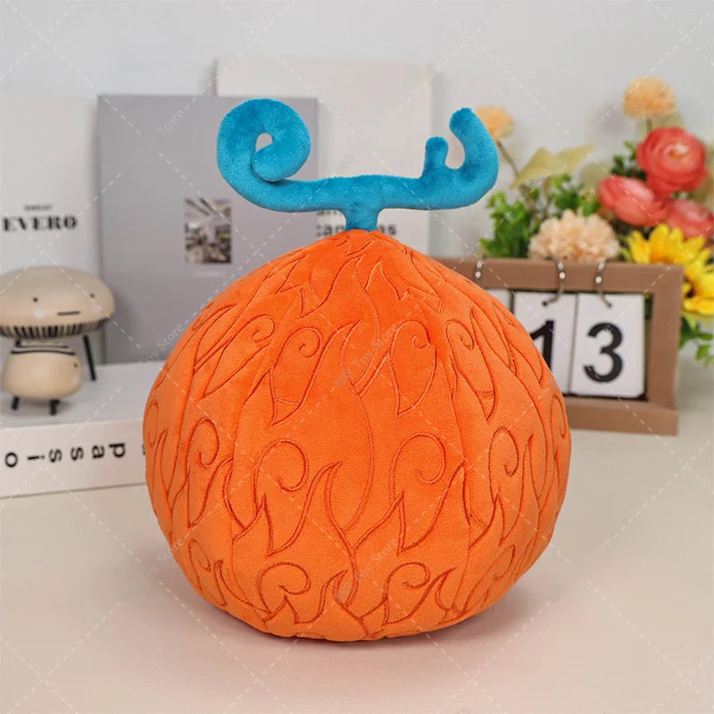 Large One Piece Anime Plush Pillow Cushion — Luffy Chopper Ace Devil Fruit Stuffed Sofa Doll