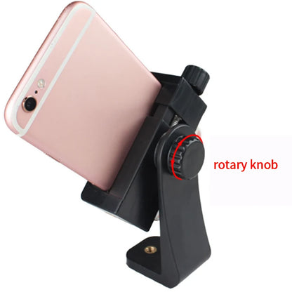 Rotatable Tripod Phone Mount Holder with Standard Screw Adapter, Digital Camera Bracket, Compatible with iPhone and Most Cellphones