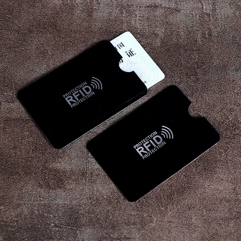 20PCS RFID Blocking Card Holder - Aluminum NFC Anti Scan Protector Case for ID & Credit Cards