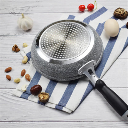 Durable Stone Frying Pan – 20/24/26/28cm Non-Stick Skillet for Pancakes, Eggs & Induction Cooking