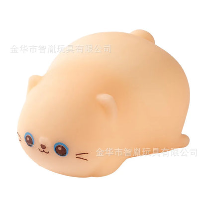 Funny Pulling Pets Squishy Toy – Stretchy Puppy & Piggy Stress Ball for Kids & Adults