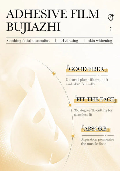15PCS 24K Gold Hyaluronic Acid Face Masks – Firming, Moisturizing & Brightening Hydrating Skincare