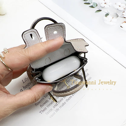 Mini Bag Keychain Pendant — Small Earphone Case & Accessory for H Family, Decorative Gift