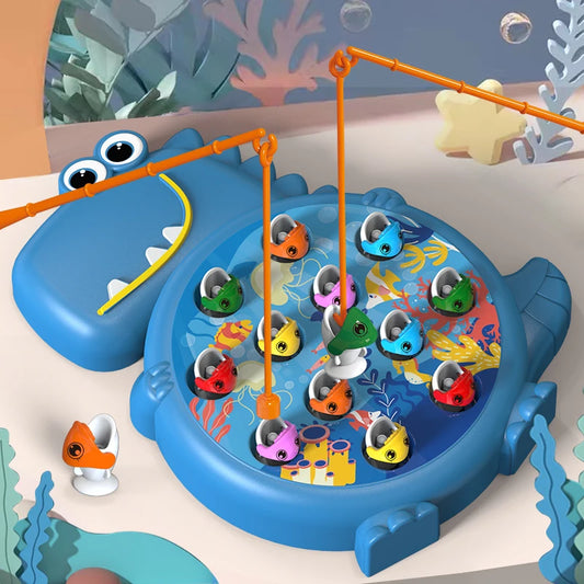 Baby Magnetic Fishing Toy Set - Educational Learning Game for Kids Birthday Gift & Brain Development