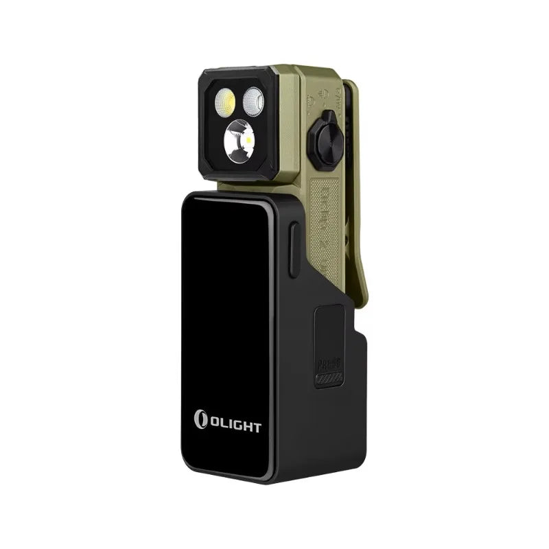 OLIGHT Oclip 2 Ultra/Pro Mini EDC Flashlight - 580LM/530LM Clip-On Headlamp with 360° Rotatable Pocket Work Light