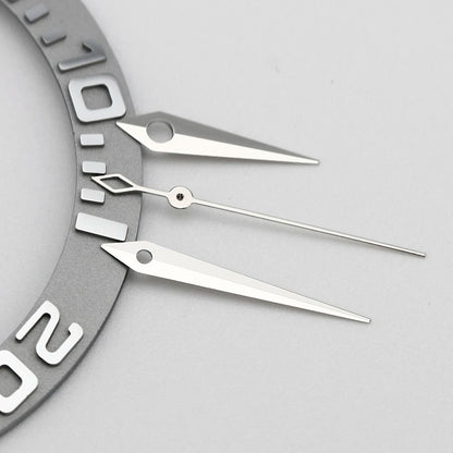 NH35 NH38 Polished Dauphine Watch Hands – 10x14x15mm Presage Cocktail Style Watch Needles & Pointers