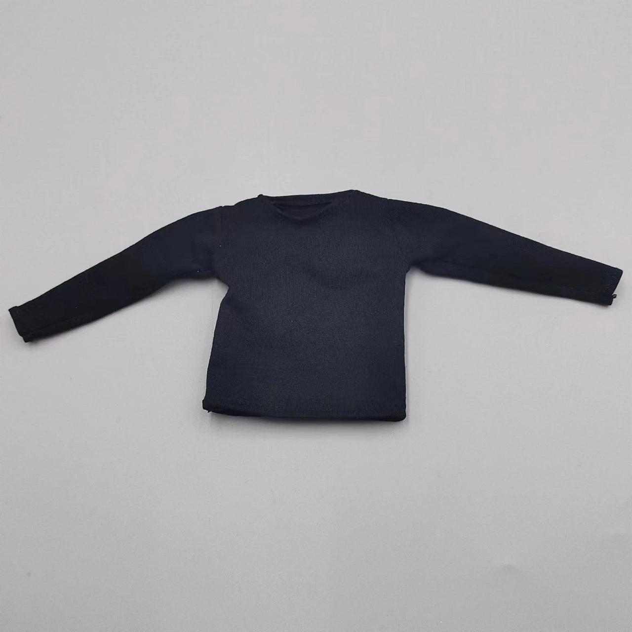 1/6 Scale Black T-Shirt for 12" (30cm) Action Figures — Male & Female DIY Model Accessories