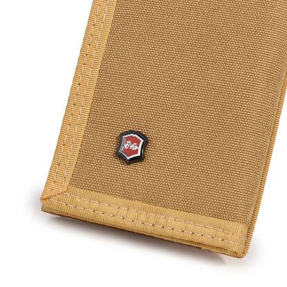 Men's Korean Tri-Fold Coin Purse – 5 Colors, Slim Canvas Wallet, Multifunctional Card Holder