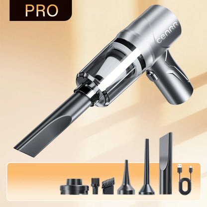CENRR 895000PA Car Vacuum Cleaner - Cordless Powerful Handheld Portable Wireless Auto Cleaning Machine