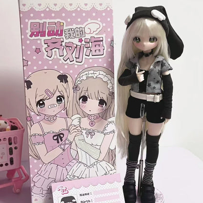 Don't Touch My Bangs 1/6 BJD Blind Box - Ball Jointed Doll Mystery Figure Collectible Toy Gift