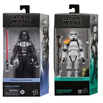 Genuine Star Wars 15cm Action Figures – Darth Vader, Stormtrooper, Darth Maul & Boba Fett PVC Toys