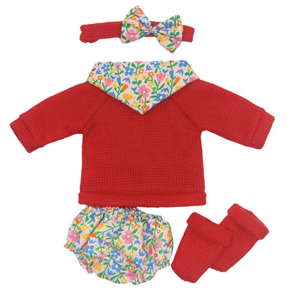 Baby Born Doll Clothes Set – Cute Jumpers, Rompers & Shoes for 13-18 Inch Newborn Dolls, Festival & Birthday Gift