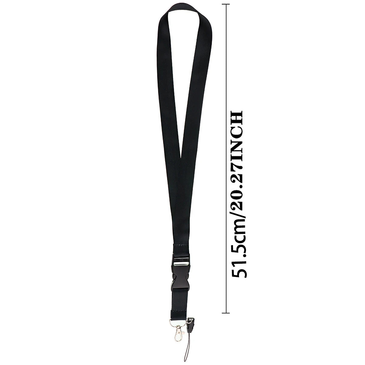 Mobile Phone Lanyard - Solid Color Neck Strap for Phone, ID Card, Keys & Key Ring Accessories