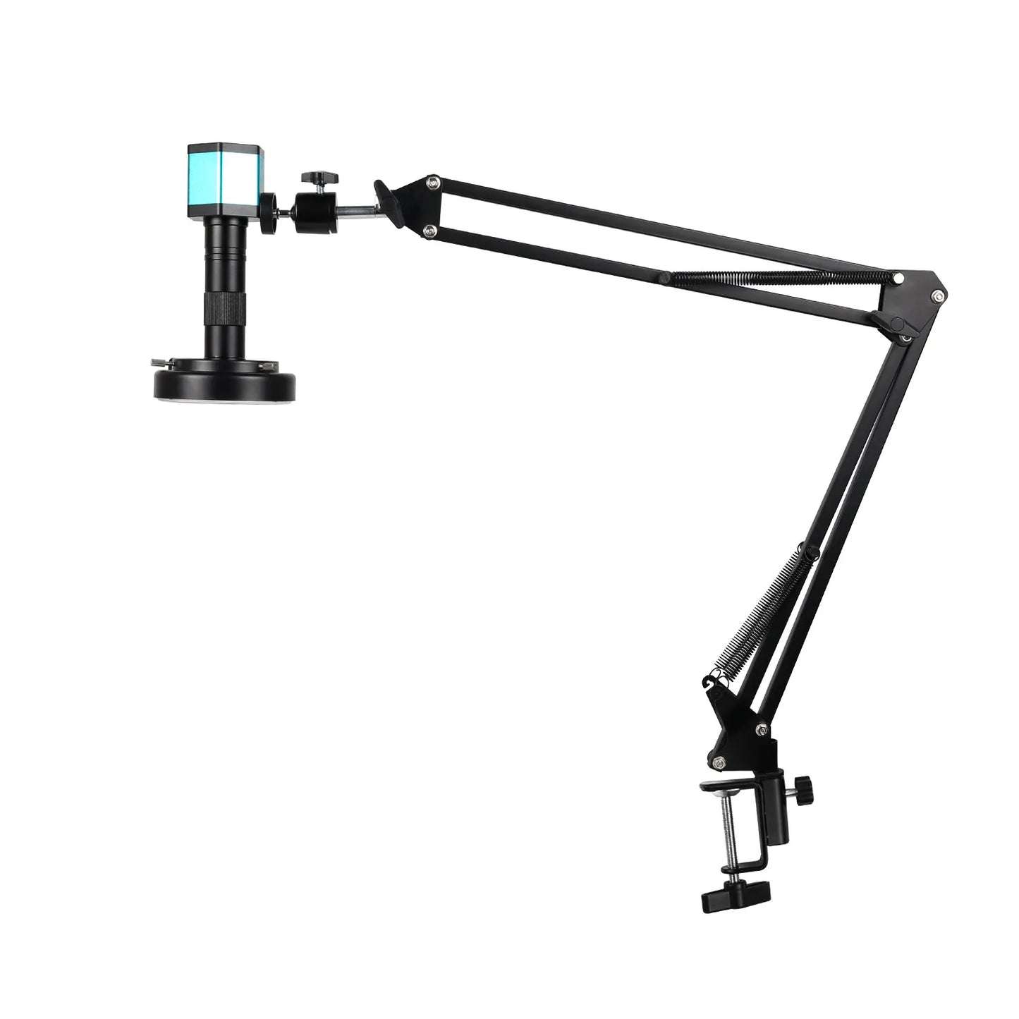 YIZHAN 4K Digital Microscope — Full HD HDMI VGA Industrial Camera with C-Mount, 150x Lens for Soldering & Phone Repair