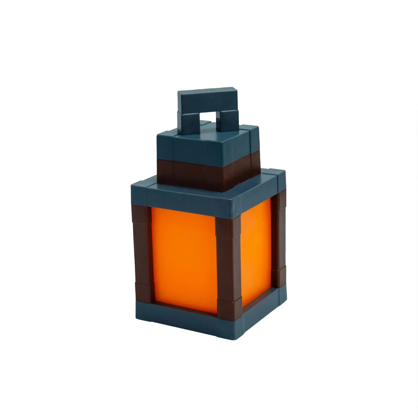 Mine WORLD Luminous Lantern Figurine – Rechargeable Game Torch Night Light for Kids’ Room & Christmas Decor