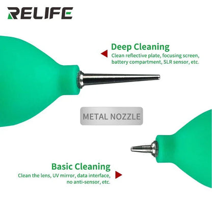 2-in-1 Phone Repair Dust Cleaner — Air Blower Ball & Cleaning Pen for Phones, PCBs, Keyboards, and Camera Lenses