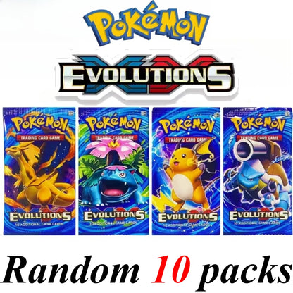 Pokémon Mega Evolution Phantasmal Flames TCG Cards – English 9+1 Booster Pack Trading Card Collection Set