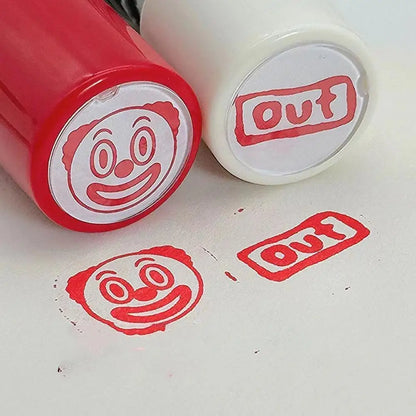 Funny Prank Self-Inking Stamp - Engraved Meme Novelty Seal for Kids and Creative Gifts