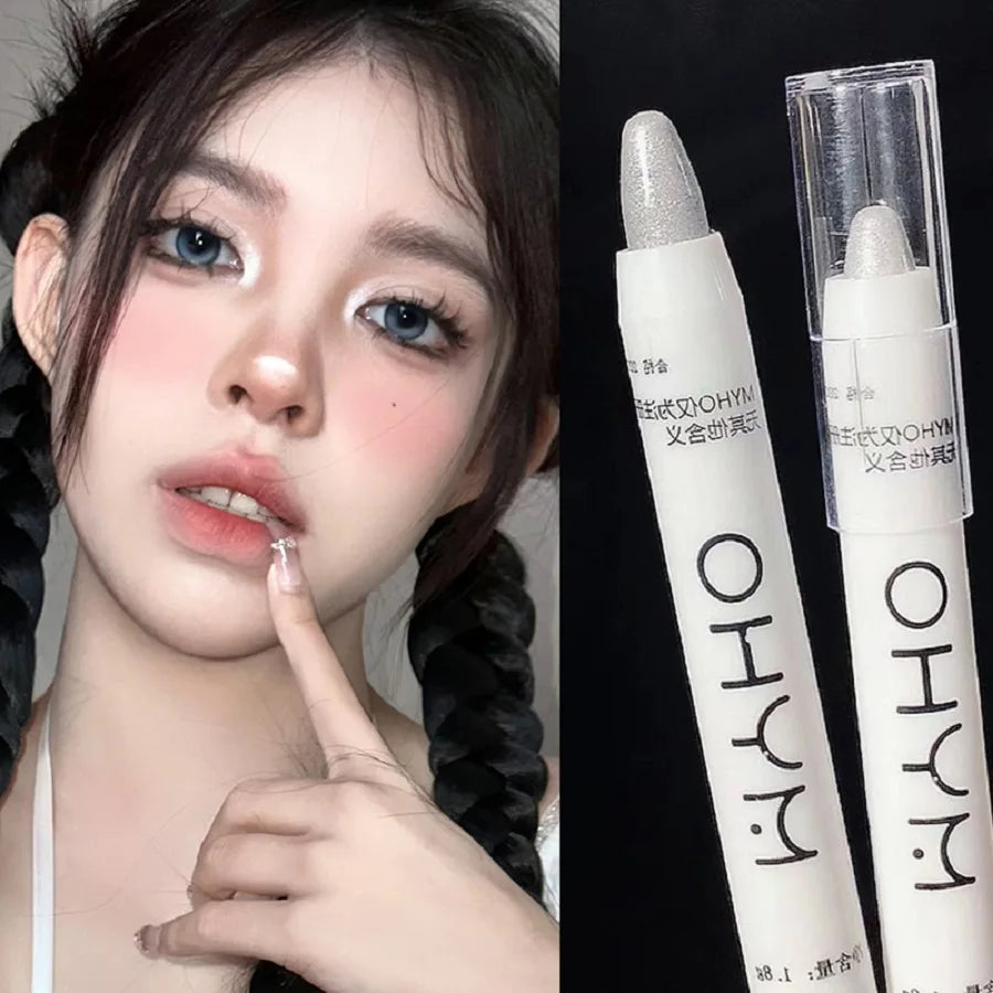 Monochrome Brightening Silkworm Pen – Flash Eye Shadow Highlighter Stick