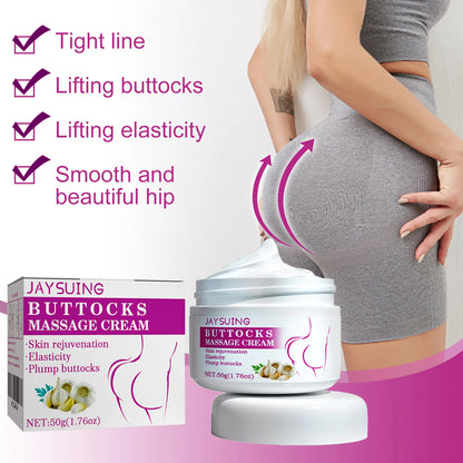 Hip Buttock Care Cream – Firming & Lifting Body Lotion, Moisturizing Shaping Massage Cream for Smooth, Plump & Toned Skin Care