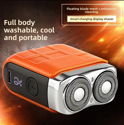 Mini Portable Electric Shaver - Multifunctional Automatic Men's Razor