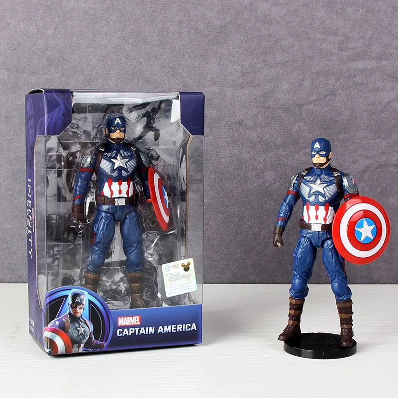 ZD Toys Avengers Legends Action Figures – Iron Man, Spider-Man, Thor, Captain America, Thanos, Hulk, War Machine Gift Set