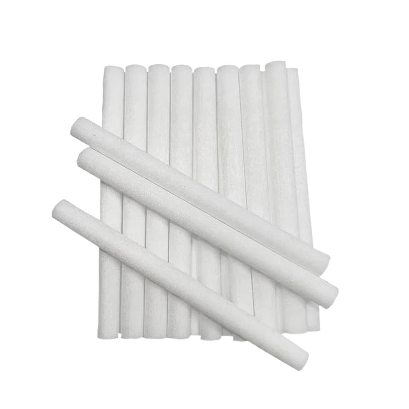 10PCS Humidifier Replacement Filters – Cotton Sponge Stick for USB Aroma Diffuser & Mist Maker