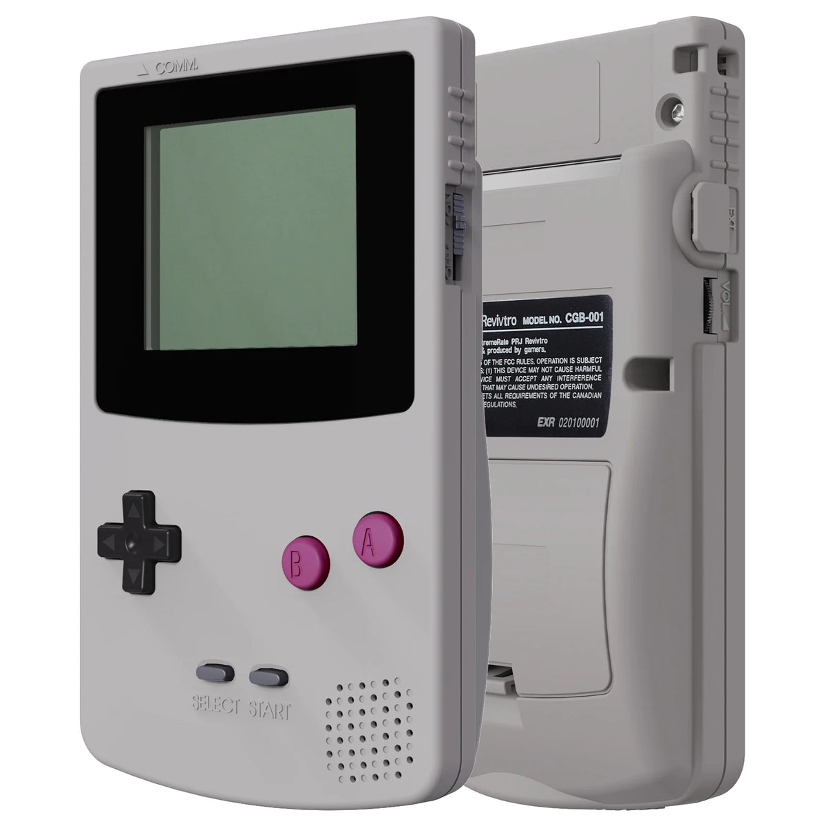 eXtremeRate Game Boy Color GBC Replacement Shell - IPS-Ready Full Housing with Buttons, NES & Gray Styles
