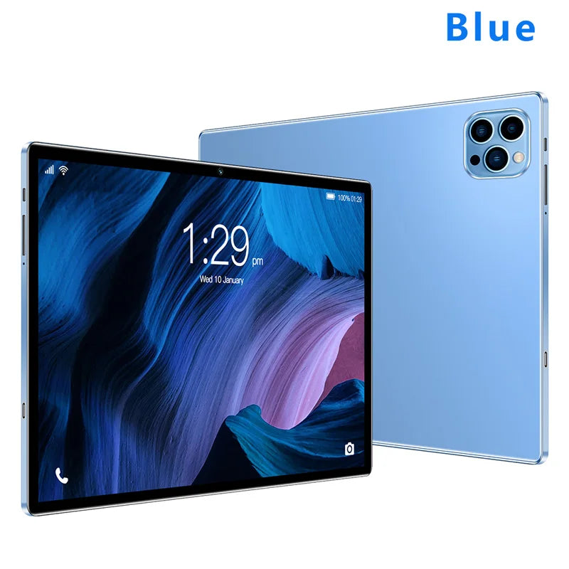 10.1" Android 13 Tablet – Octa-Core, Dual SIM 3G Call, Dual Cameras, 4GB RAM 64GB ROM, WiFi, Google Play