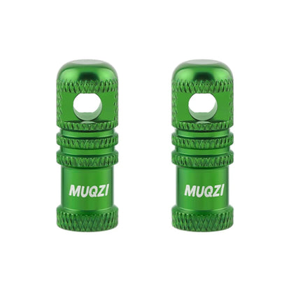 MUQZI 2/4PCS Presta Valve Caps with Core Remover — MTB Tubeless Tire Valve Stem Accessories