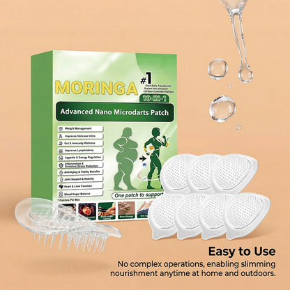 10-in-1 Moringa Microneedle Patches - Full-Body Daily Skin Care & Graceful Line Care Set