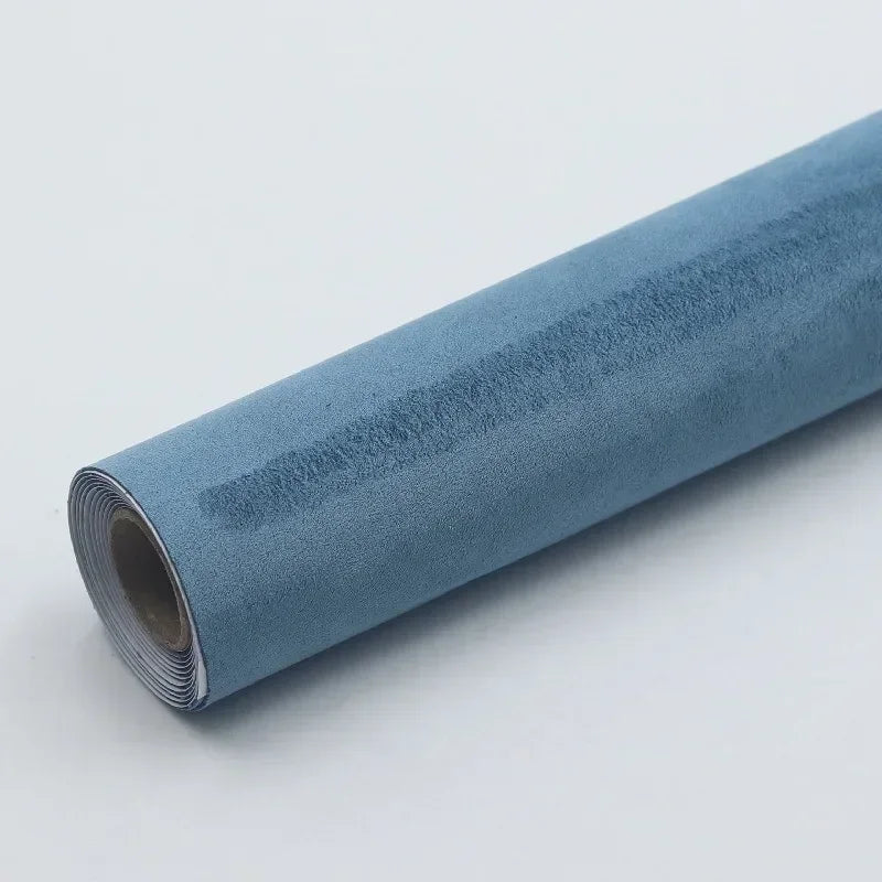 Self-Adhesive Suede Leather Fabric Roll - 50x300cm Velvet Cloth for Car Interior Modification, Door Panels, DIY Craft & Upholstery Projects