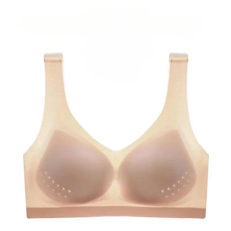 Women's Seamless Wireless Bra - Ultra Thin Breathable Bralette for Sleep and Everyday Wear