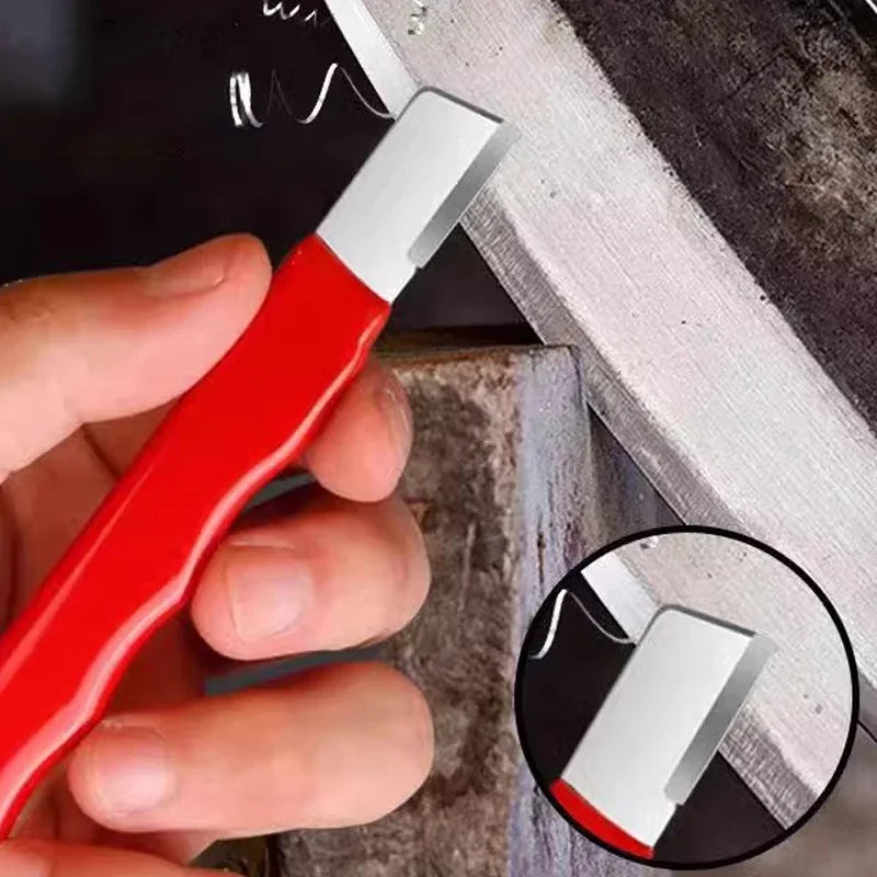 Portable Knife Sharpener - Alloy Steel Manual Knife & Scissor Sharpening Tool