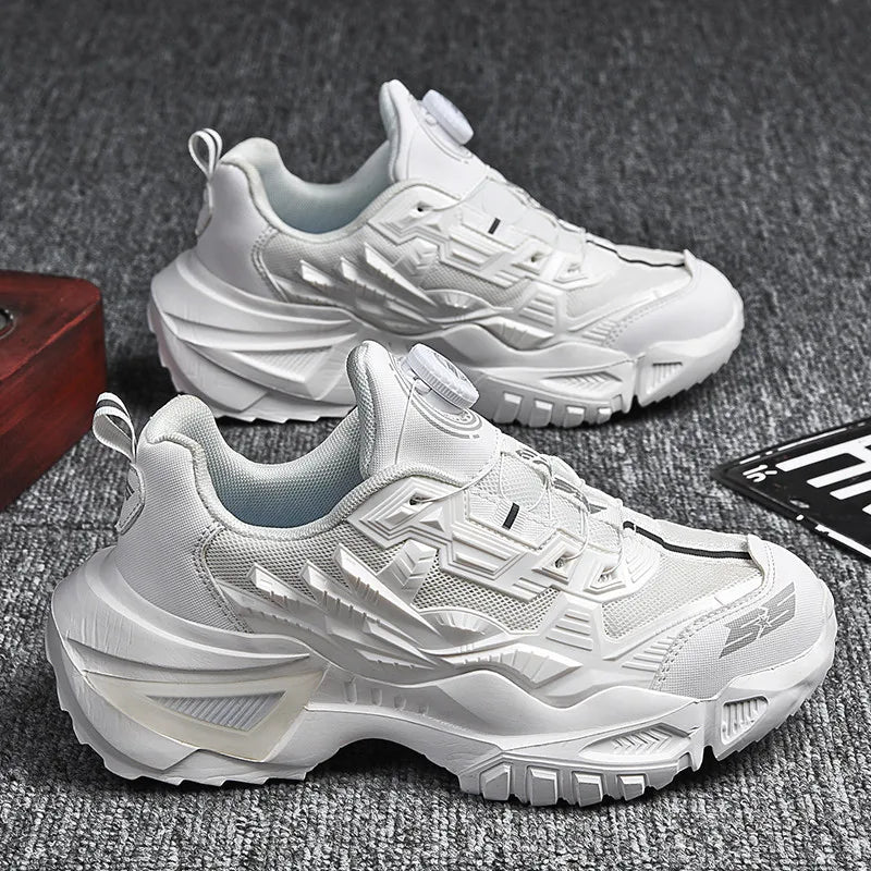 Men's Casual Sneakers - Breathable Lightweight Fashion Trainers for Running, Walking & Everyday Wear
