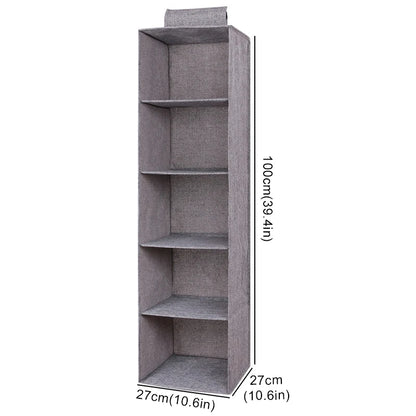 Hanging Cabinet Organizer for Underwear and Closet Storage — Wardrobe Rack Shelf Drawer Box