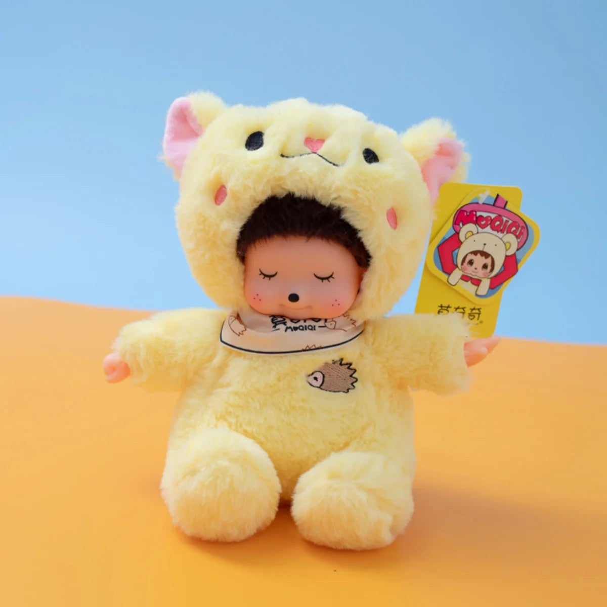 18cm Mochich Vinyl Plush Toy – Transformable Dolphin, Aries Bear & Crab with Removable Hat, Cute Gift for Kids & Lovers