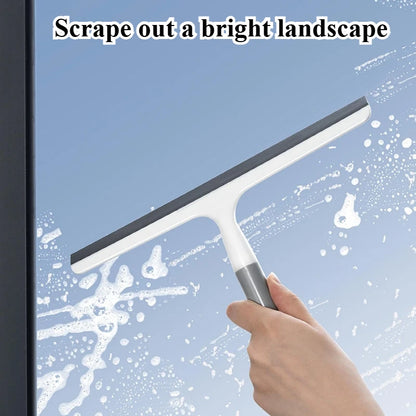Silicone Shower Squeegee Scraper – Multi-Purpose Bathroom Glass, Floor & Window Cleaning Water Wiper Tool for Home Use