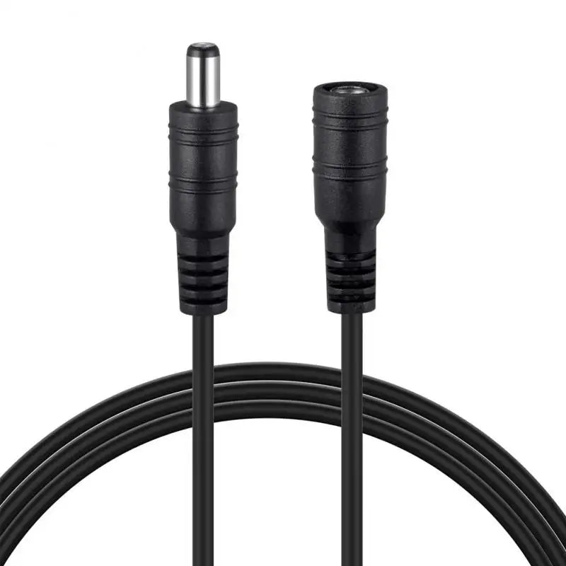 DC 12V Power Extension Cable 5.5×2.1mm – 1M to 5M Male to Female Cord for CCTV, LED Strips & Home Appliances
