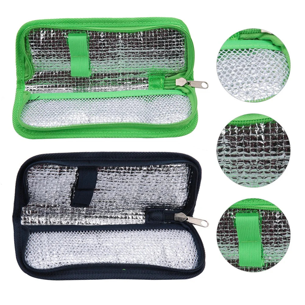 Portable Diabetic Insulin Cooler Bag – Insulin Case Organizer, Travel Insulated Case for Diabetic Patients