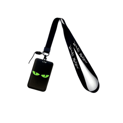 Gamer ID Card Holder Lanyard — Cool Credential Neck Strap & Badge Keychain for Men & Women