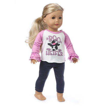 18-Inch American Girl Doll Clothes – Coat, Tights & Pants Outfit for Newborn & Baby Dolls