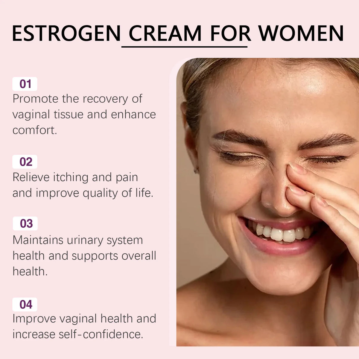 Women's Comfort Care Cream - Moisturizing Massage Cream for Menopause and Daily Self-Care