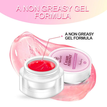 MAYOOC 5/15g Eyelash Glue Remover — Quick-Dry Transparent Cream for Professional Eyelash Extensions, Custom Logo Available