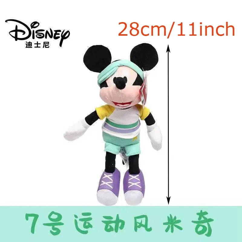 Disney Anime Dolls - Mickey Mouse, Minnie Mouse, Donald Duck Peluche Stuffed Toys, Anime Figures for Children’s Gifts