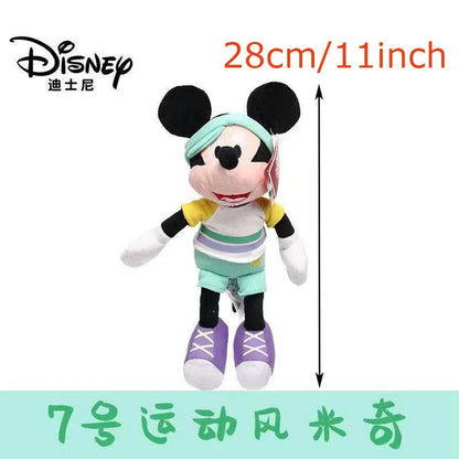Disney Anime Dolls - Mickey Mouse, Minnie Mouse, Donald Duck Peluche Stuffed Toys, Anime Figures for Children’s Gifts