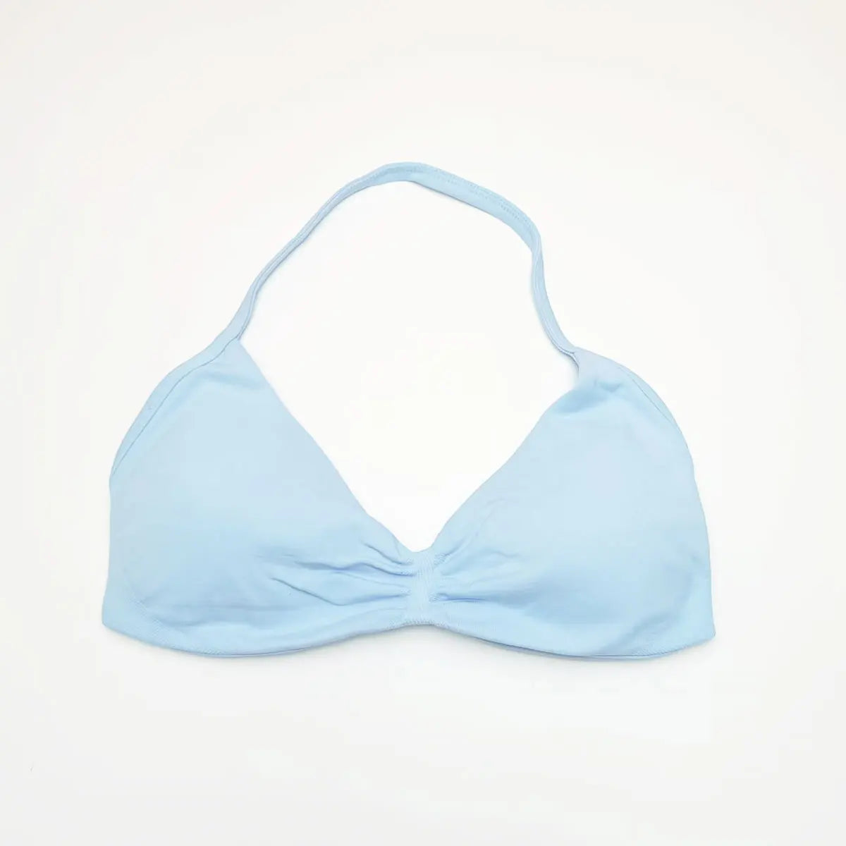 NCLAGEN High Support Strappy Bra - Women's Impact Thin Strap Halter Sports Bra, Seamless Workout & Yoga Tank Top