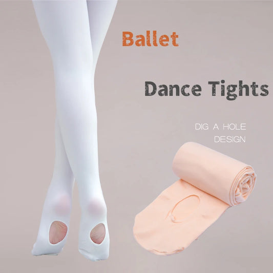 Princess Baby Girls Ballet Tights – High Elasticity Dance Pantyhose for Kids & Infants (Spring/Autumn)
